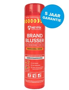 NEYFIK®  Professional Indoor Brandblusser 750 ml (incl. Universele Wandhouder)